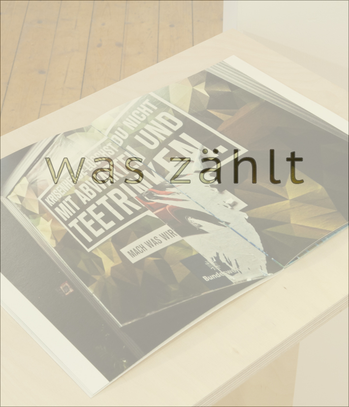 was zählt (German: what counts)
